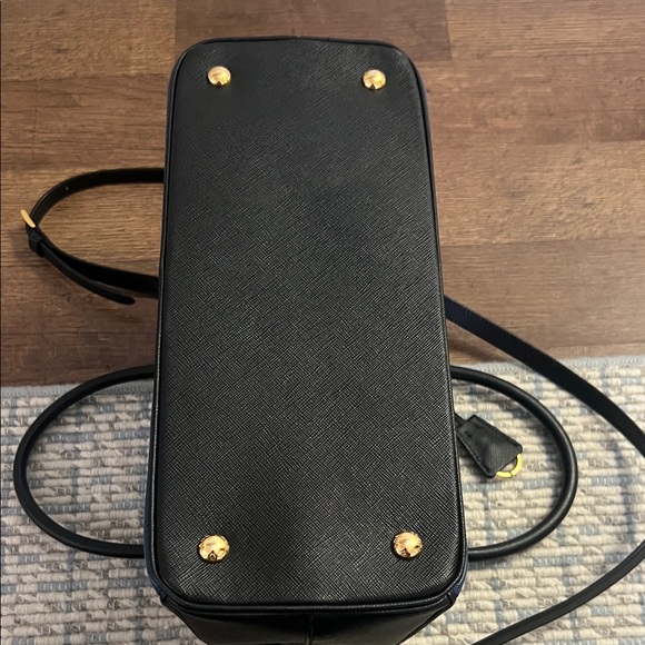 Prada Dark Blue Leather Satchel - Picture 7 of 11